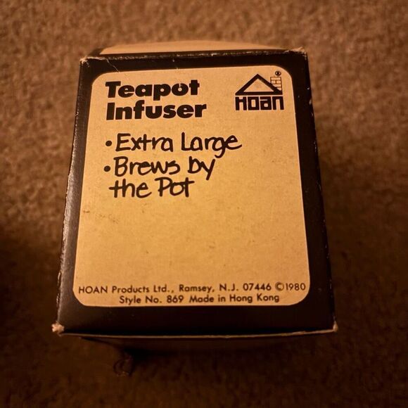 Vintage Hoan Teapot Infuser Hong Kong *New Old Stock* - Picture 5 of 8